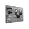 Plaque funéraire boules-de-petanque 22 Plaquedeces.fr